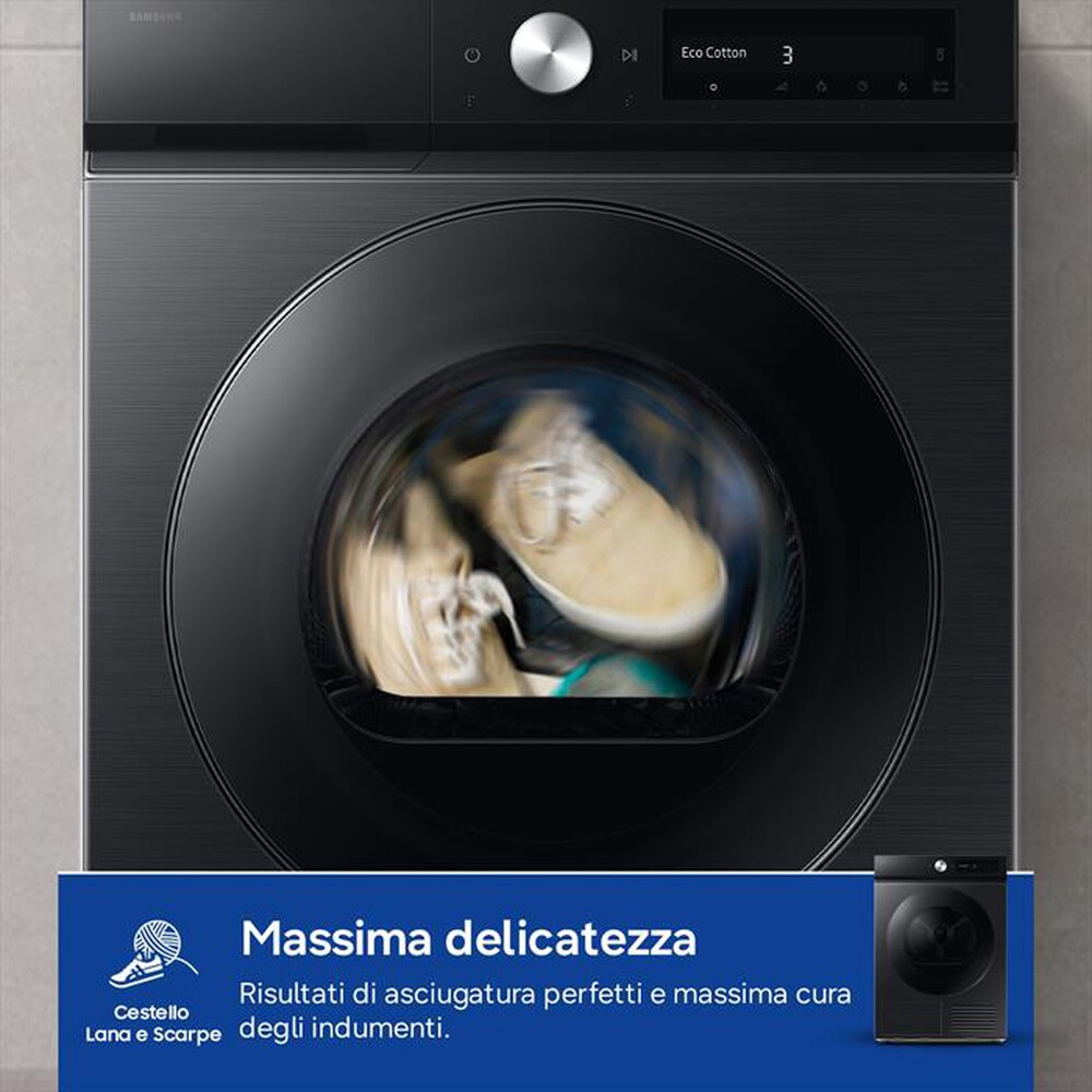 Immagine del prodotto SAMSUNG - Asciugatrice DV90DB7845GBU3 9Kg Classe A-Nero