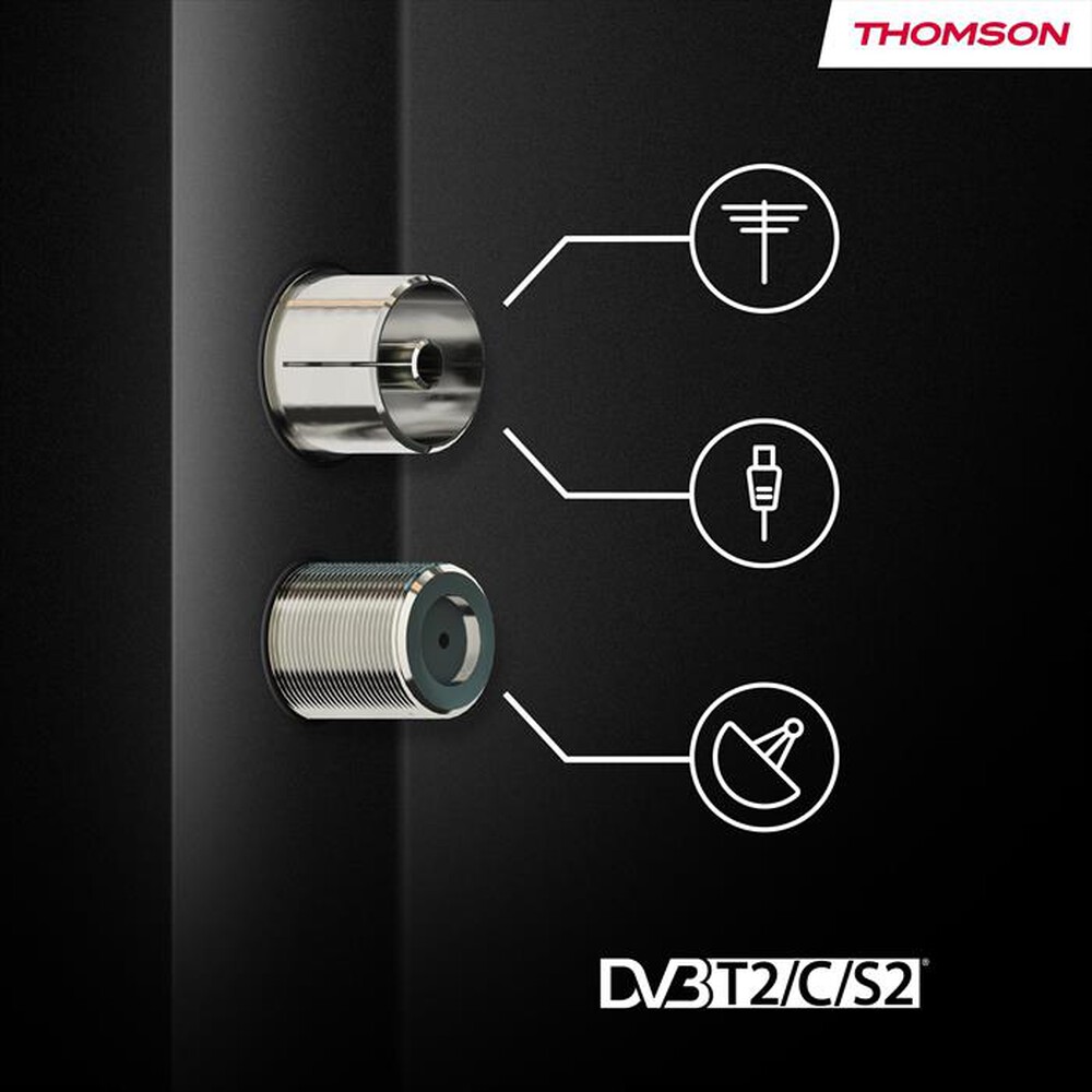 Immagine del prodotto THOMSON - Smart TV Q-LED FHD 32" 32QG4S14-nero