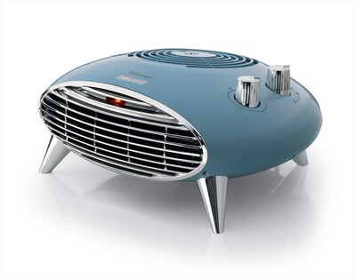 ARIETE - 8211/05 TERMOVENTILATORE DA TAVOLO-Blue,Chrome