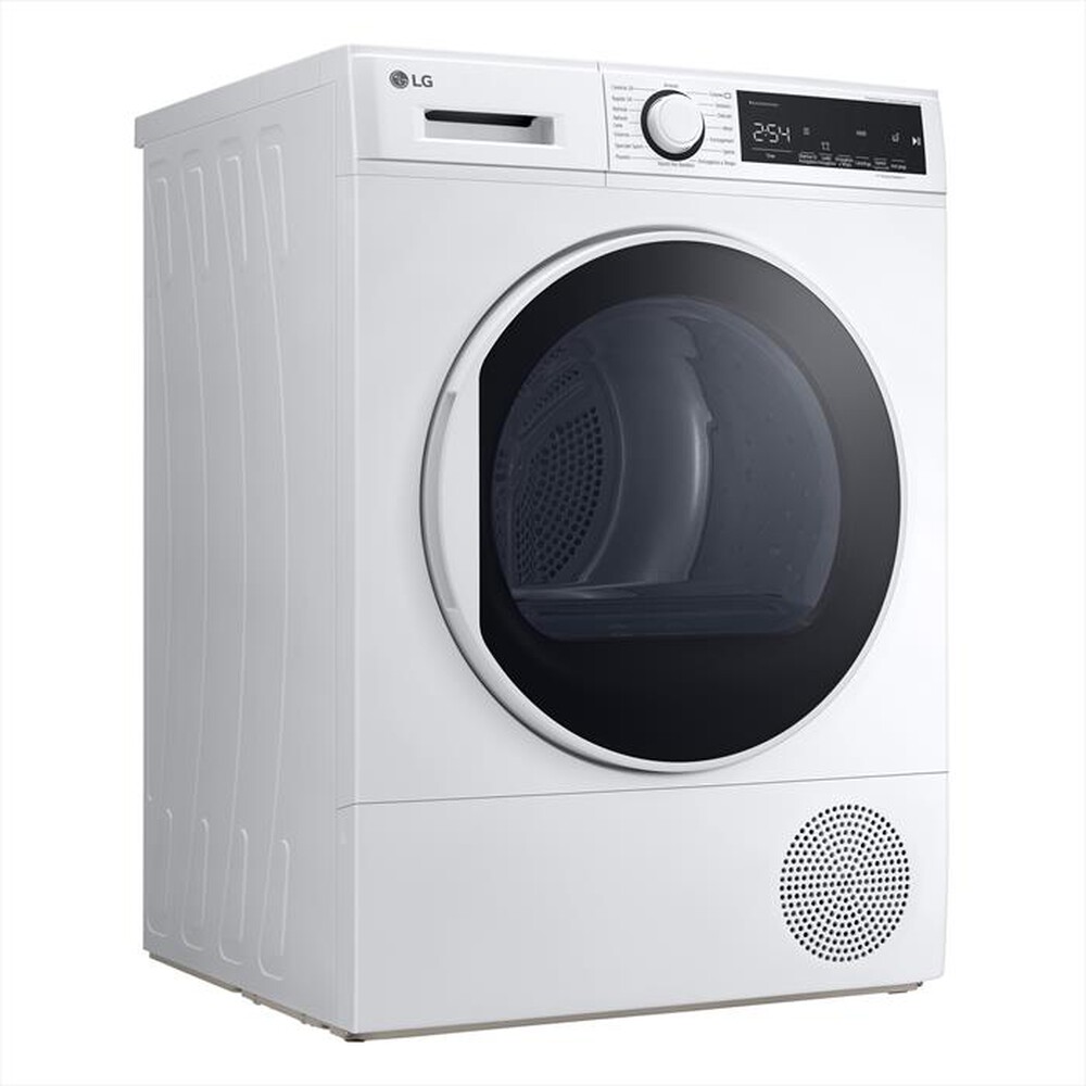 "LG - Asciugatrice RH80M2AV6R - 8 Kg - A++-Bianco"