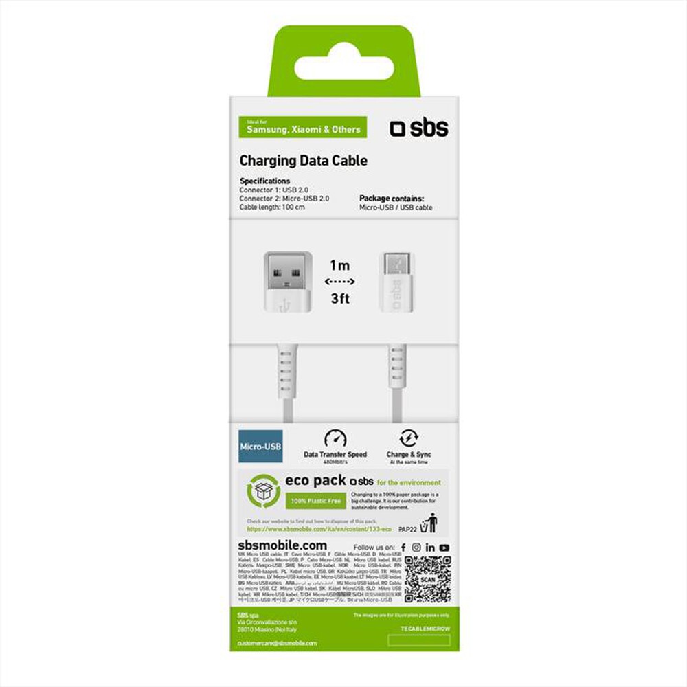 Immagine del prodotto SBS - TECABLEMICROW-BIANCO