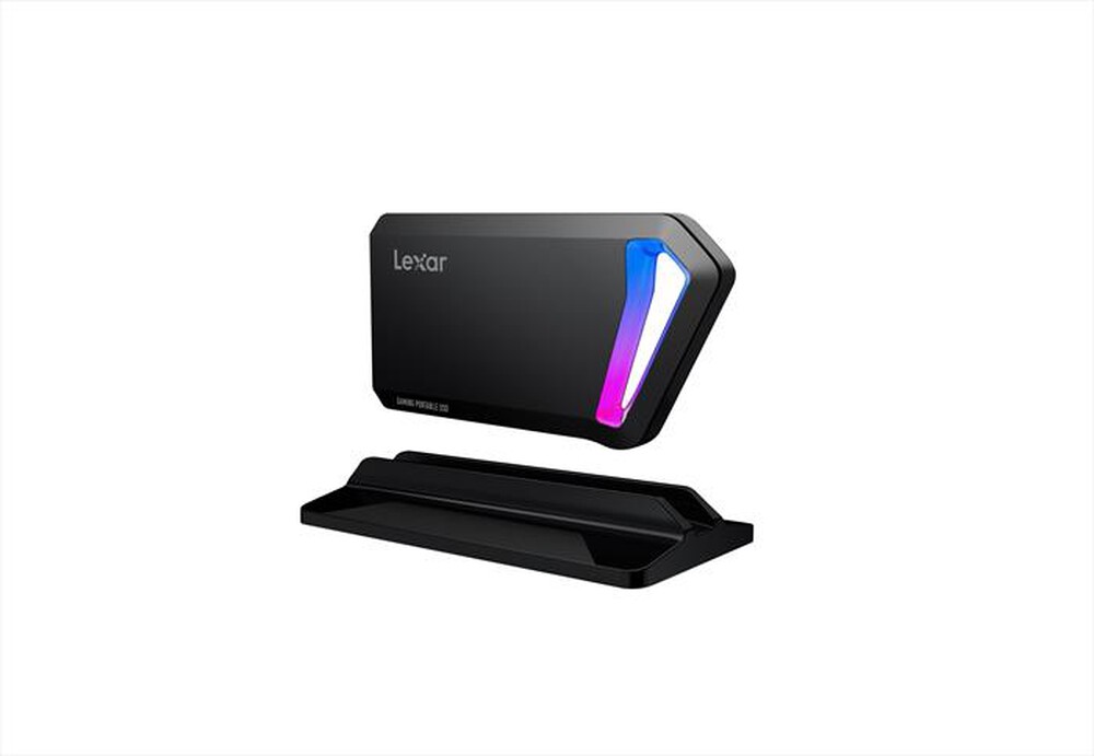 "LEXAR - Hard Disk Esterno 512GB SSD BLAZE SL660-Black"