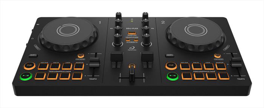 "ALPHATHETA - Controller Rekordbox/Serato/Djay 2 Canali DDJ-FLX2-Nero"