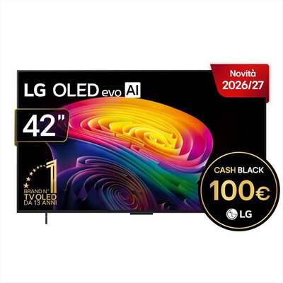 LG - Smart TV OLED Evo AI 4K 42" C6 PRO OLED42C66LB-Charcoal Black