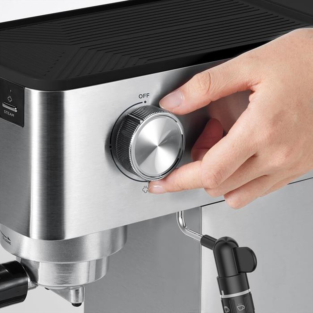"POLTI - Macchina da caffè espresso COFFEA P10S + 54 CIALDE-Argento"