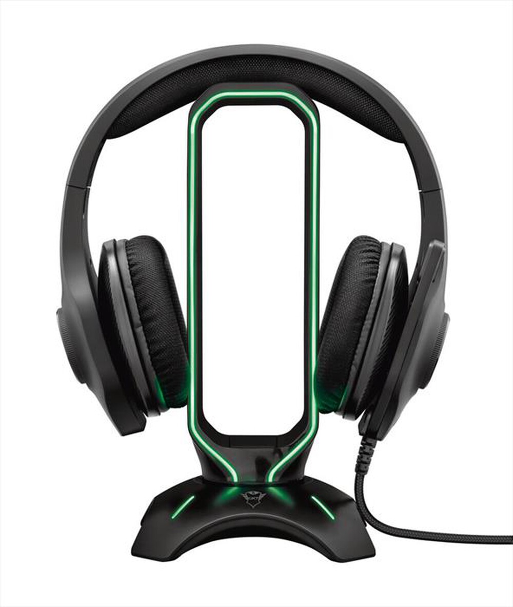 "TRUST - GXT265 CINTAR RGB HEADSET STAND-Black RGB"