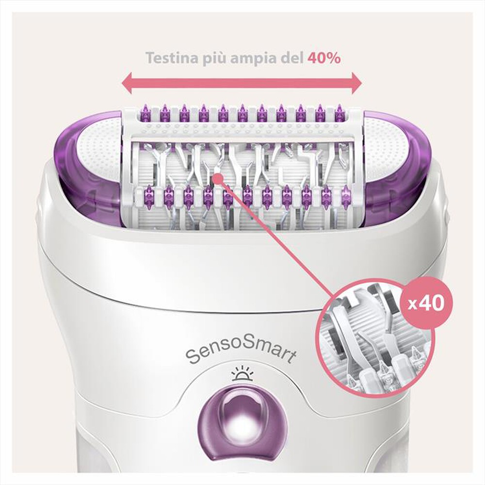 "BRAUN - Silk-épil 9 9-700-Bianco/Viola"