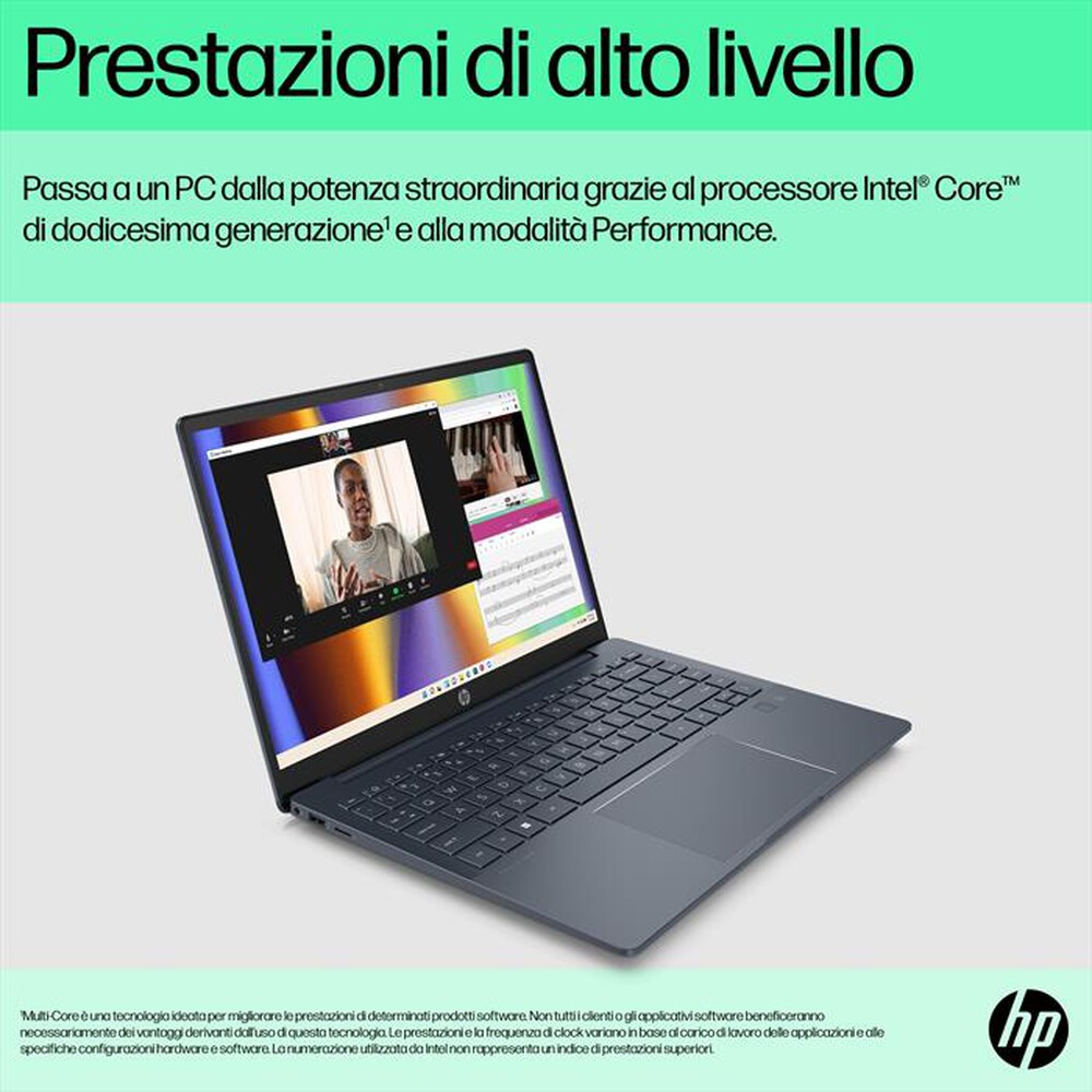 Immagine del prodotto HP - Notebook PAVILION PLUS 14-EH1001NL-Space Blue