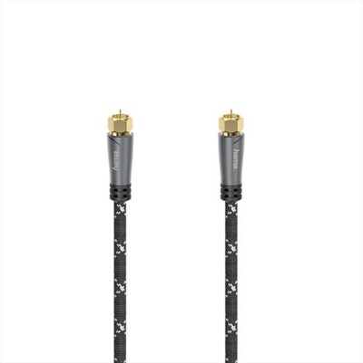 HAMA - CAVO SAT-Nero/Silver