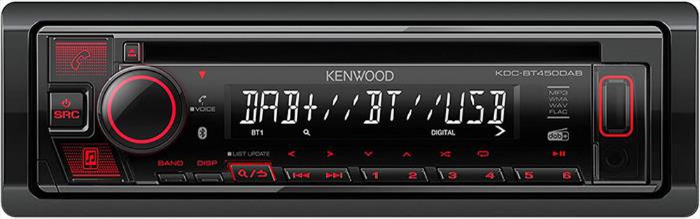 "KENWOOD - KDC-BT450DAB-Nero"