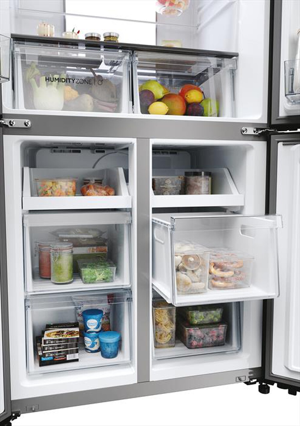 Immagine del prodotto HAIER - Frigorifero 4 porte HCR7818DWPT Classe D 467 lt-Black