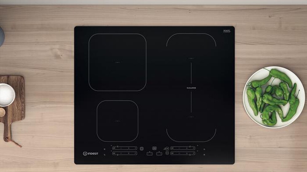 Immagine del prodotto INDESIT - Piano cottura induzione IB 65B60 NE 59 cm-Nero
