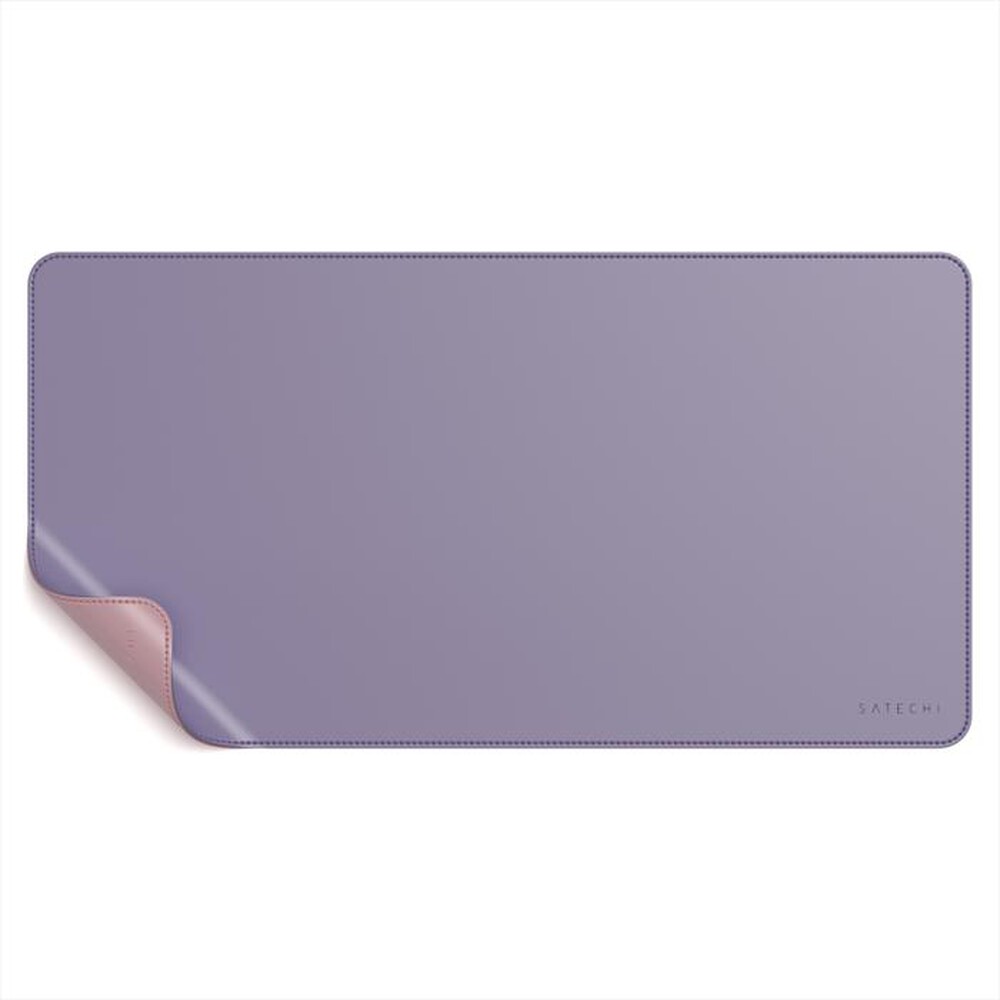 "SATECHI - DESKMATE - SOTTOMANO IN ECOPELLE-rosa - viola"
