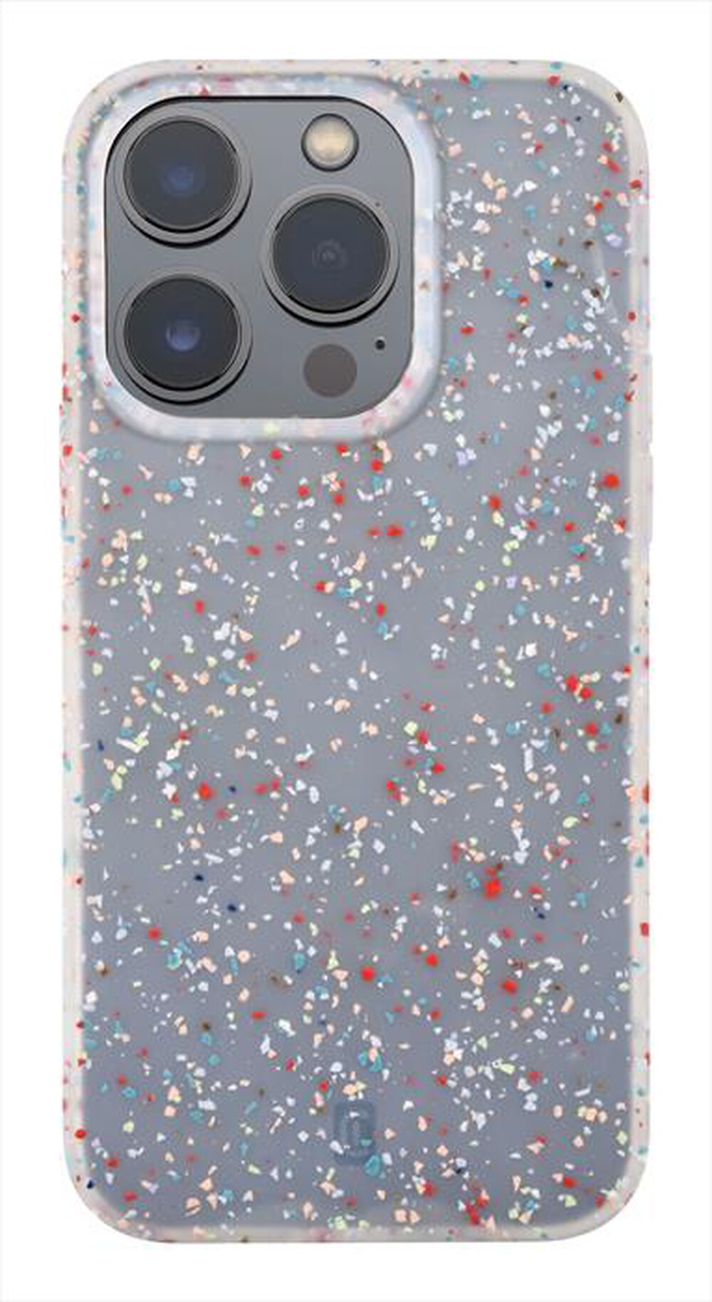 "CELLULARLINE - Cover SENSATION DOTS per iPhone 14 Pro-White"