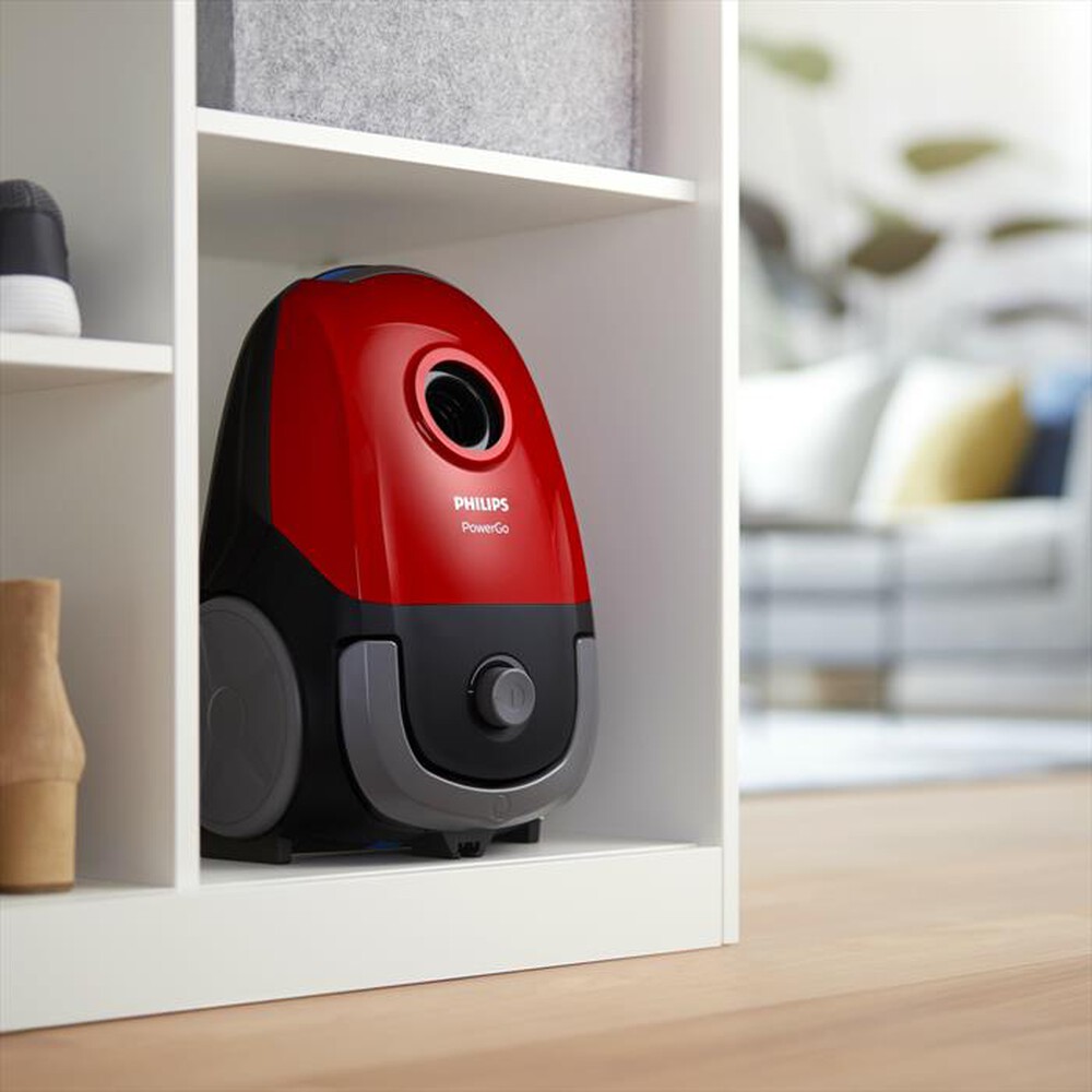 "PHILIPS - Aspirapolvere a traino SERIES 2000 FC8243/09-Rosso"