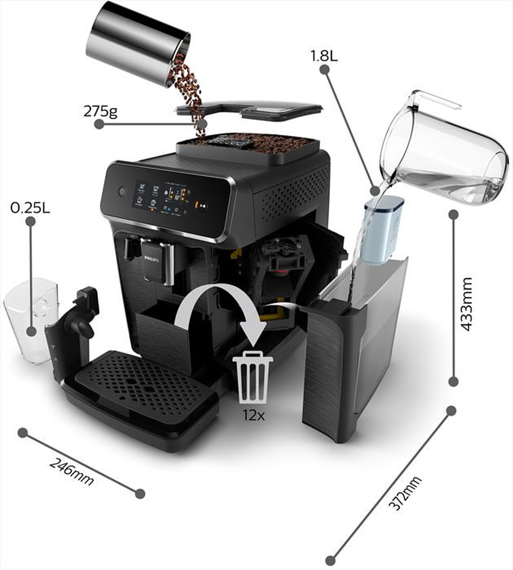 "PHILIPS - SERIES 2200 LATTEGO EP2230/10"