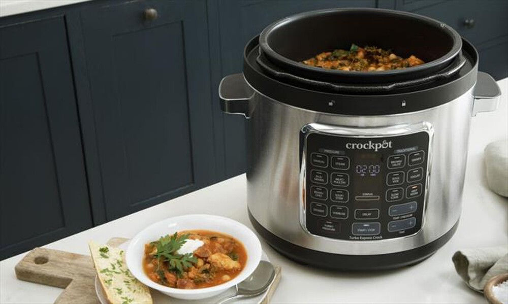 Immagine del prodotto Crock Pot - TURBO EXPRESS COOKER 5.6 LT-Argento