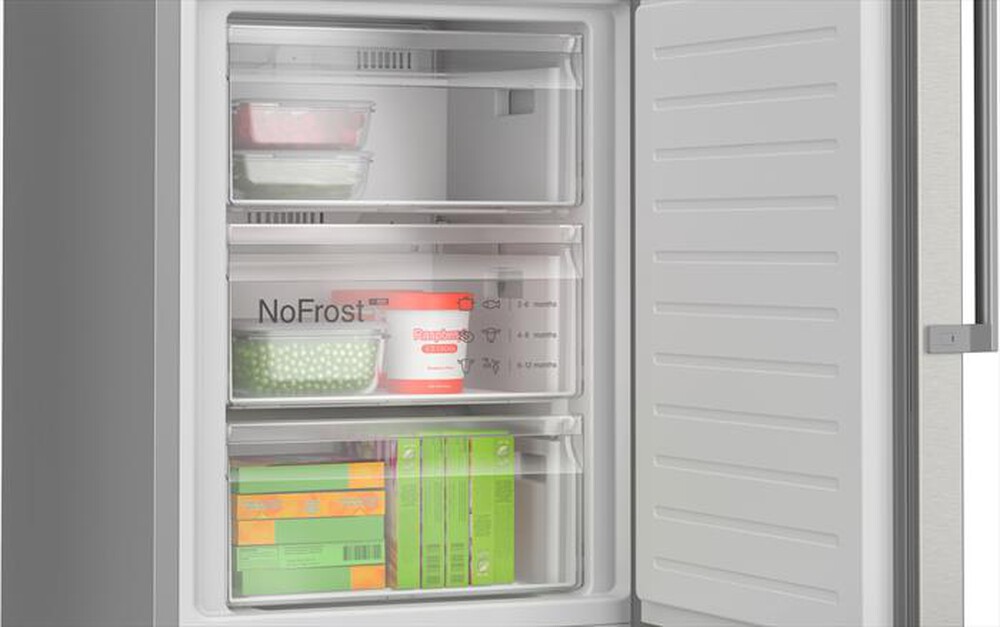 Immagine del prodotto BOSCH - Frigorifero Combinato KGN39AIAU Classe A 203x60 cm-Acciaio anti-impronta