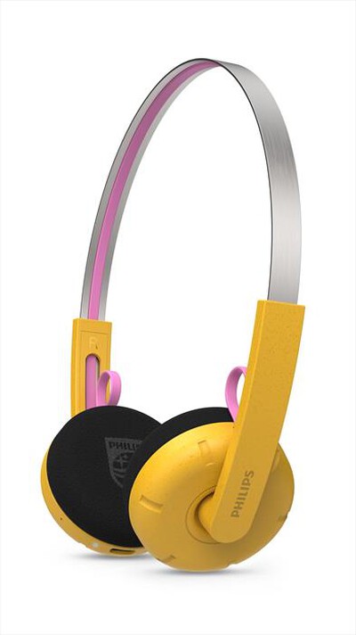 PHILIPS - Cuffie wireless on-ear Moving Sound TAMS1YL/00-Yellow