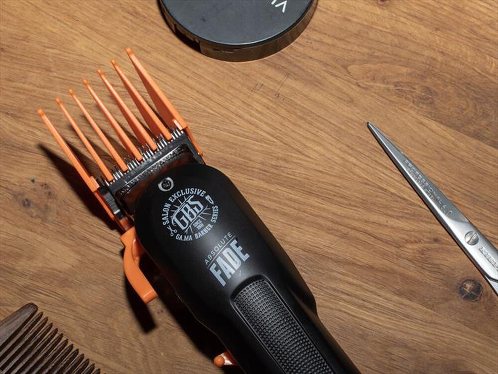 Immagine del prodotto GAMA - Tagliacapelli GBS ABSOLUTE FADE CORD-CORDLESS-Nero, Arancione
