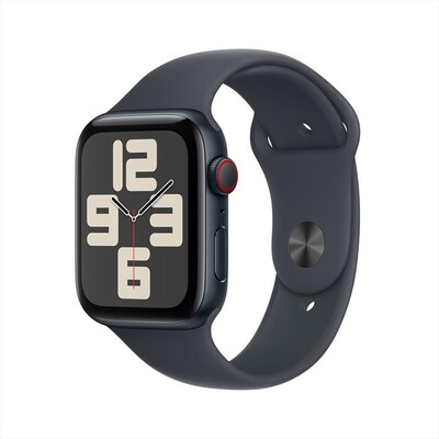 APPLE - Watch SE GPS + Cellular 44mm Cassa Alluminio-Midnight Sport Band Midnight L