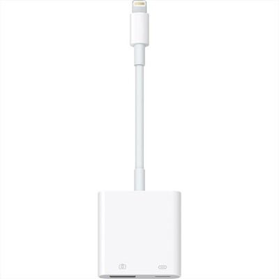 APPLE - Adattatore per fotocamere Lightning USB 3.0