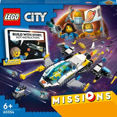 LEGO - CITY MISSIONI DI ESPLORAZIONE SU MARTE - 60354