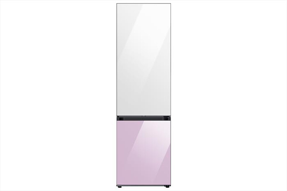 "SAMSUNG - Frigorifero combinato F-RB38D151238 BESPOKE-Clean White-Glam Lavender"