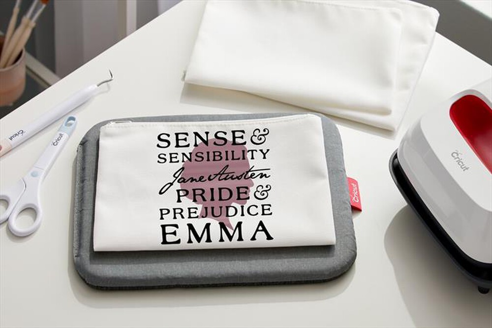 Immagine del prodotto CRICUT - Set 3 borse personalizzabili in lino-Bianco