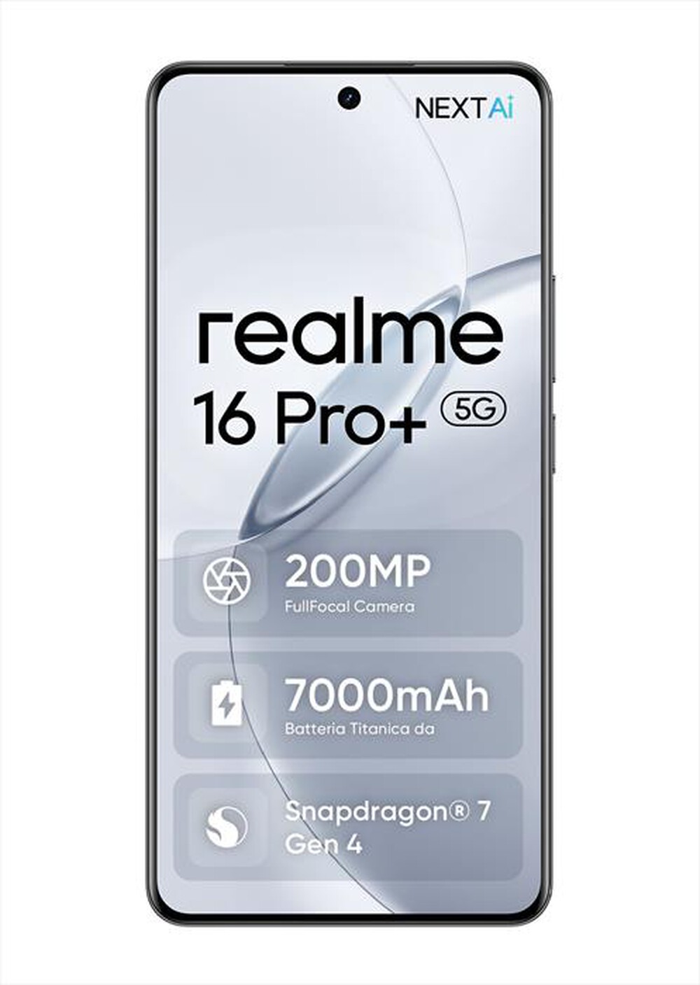 Immagine del prodotto REALME - Smartphone REALME 16 PRO+ 5G (512GB 12GB)-Master Grey