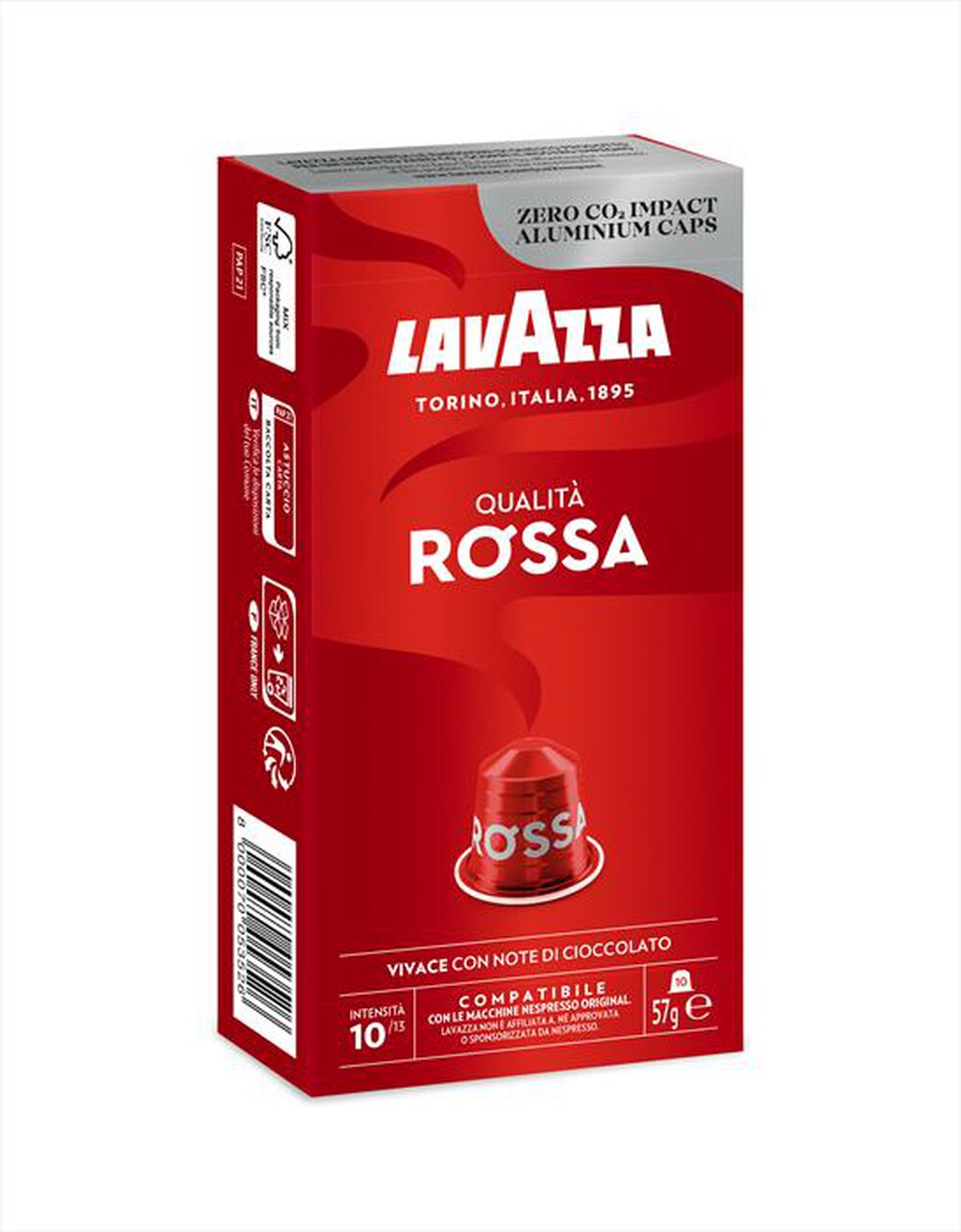 "LAVAZZA - Qualità Rossa - 10 caps-Rosso"