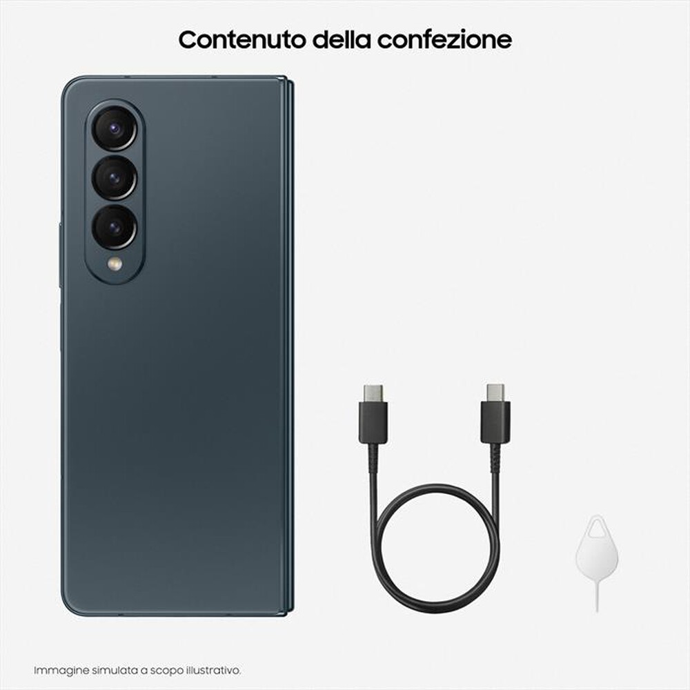 Immagine del prodotto SAMSUNG - Galaxy Z Fold4 256GB-Graygreen