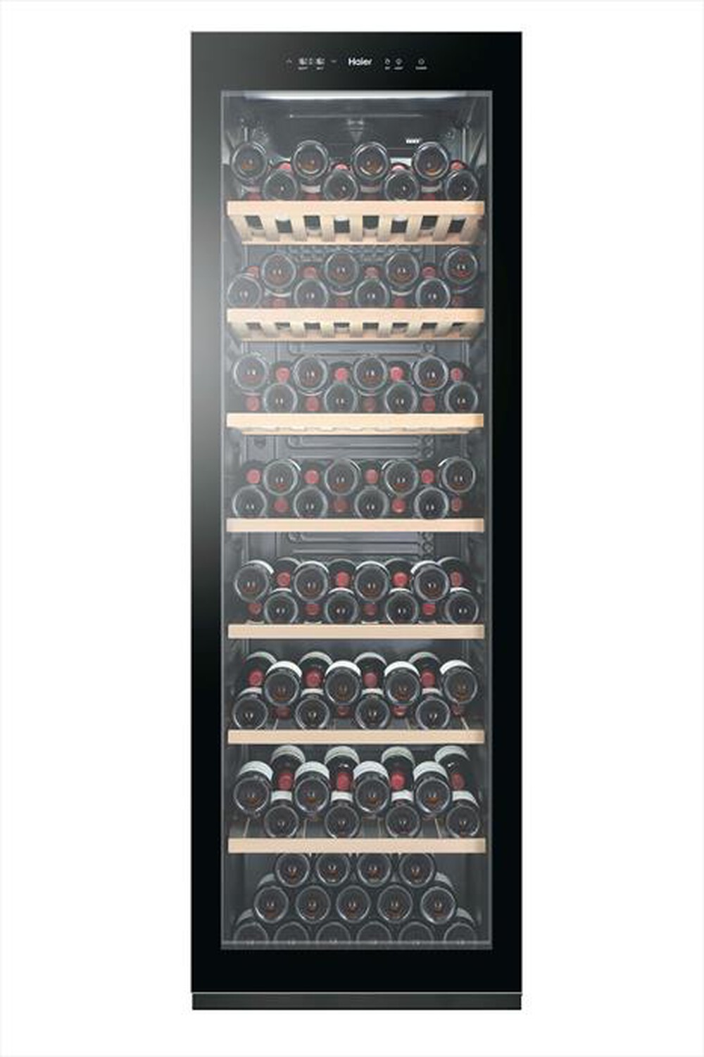HAIER - Cantinetta HWS188GAE Classe G 188 bottiglie-Nero