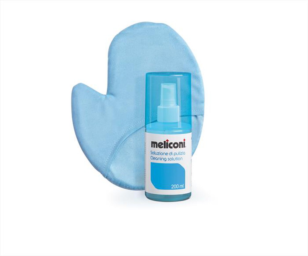 "MELICONI - Pulisci Tv 200ml c/guanto 621004-Bainco"