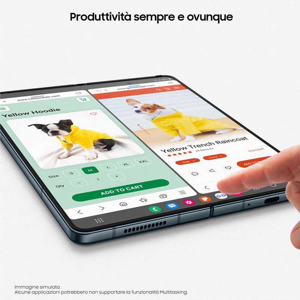"SAMSUNG - Galaxy Z Fold4 512GB-Graygreen"