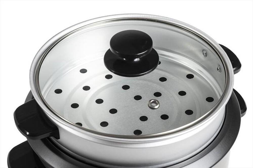 Immagine del prodotto MELCHIONI FAMILY - Cuociriso elettrico 1,8lt LOTO-Grigio / Acciaio