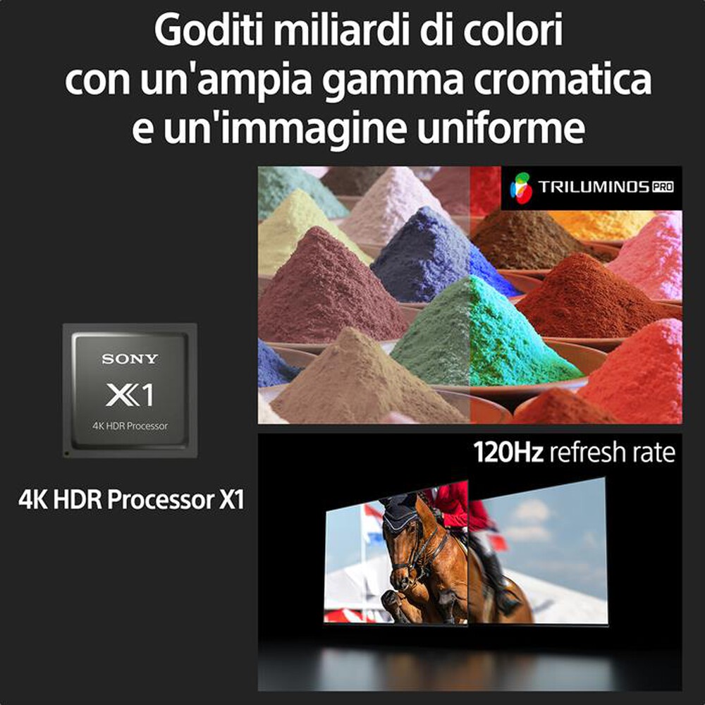 "SONY - Smart TV BRAVIA LED UHD 4K 50\" KD50X85KAEP"