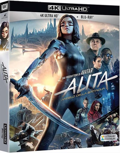 EAGLE PICTURES - Alita - Angelo Della Battaglia (4K Ultra Hd+Blu-