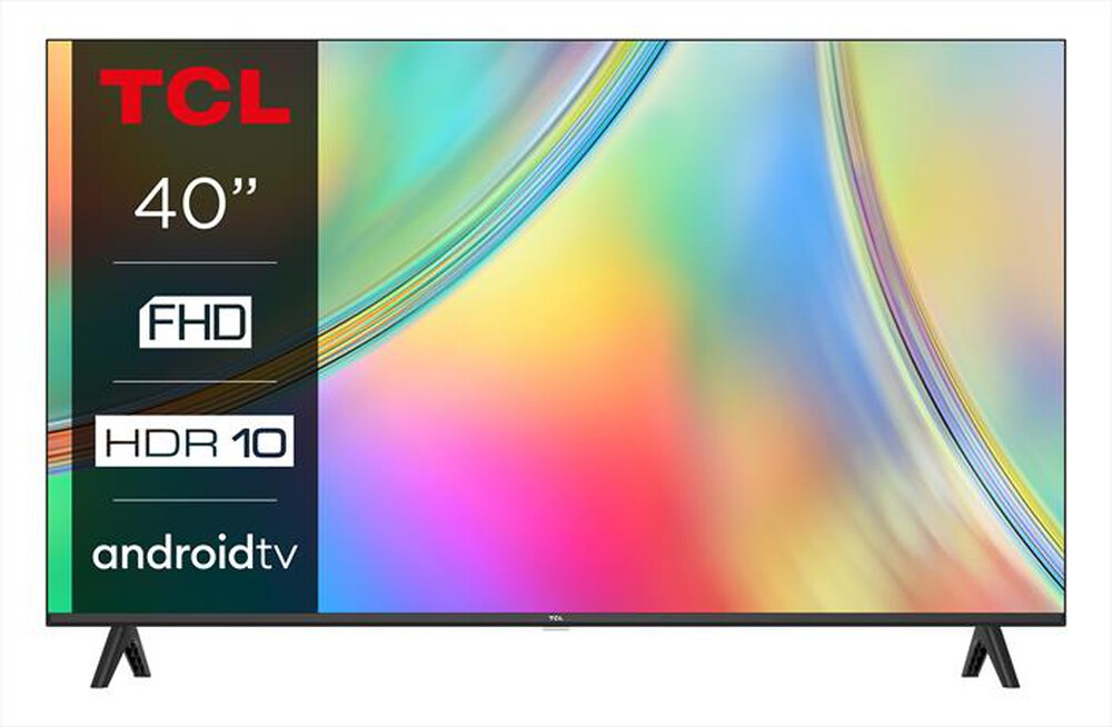 "TCL - Smart TV LED FHD 40\" 40S5400A DOLBY ANDROID TV-Argento"