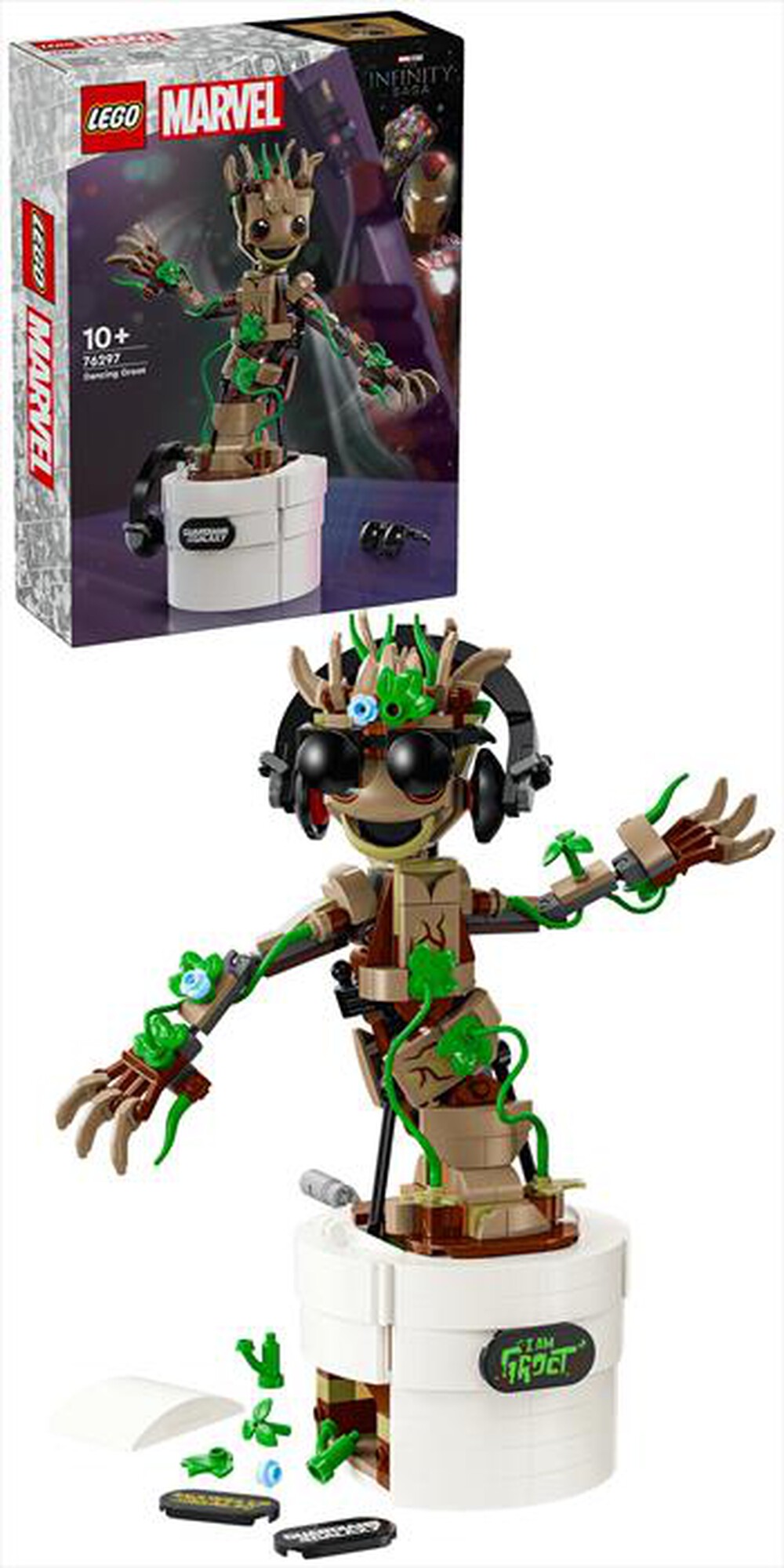 Immagine del prodotto LEGO - SUPER HEROES MARVEL Groot ballerino 76297