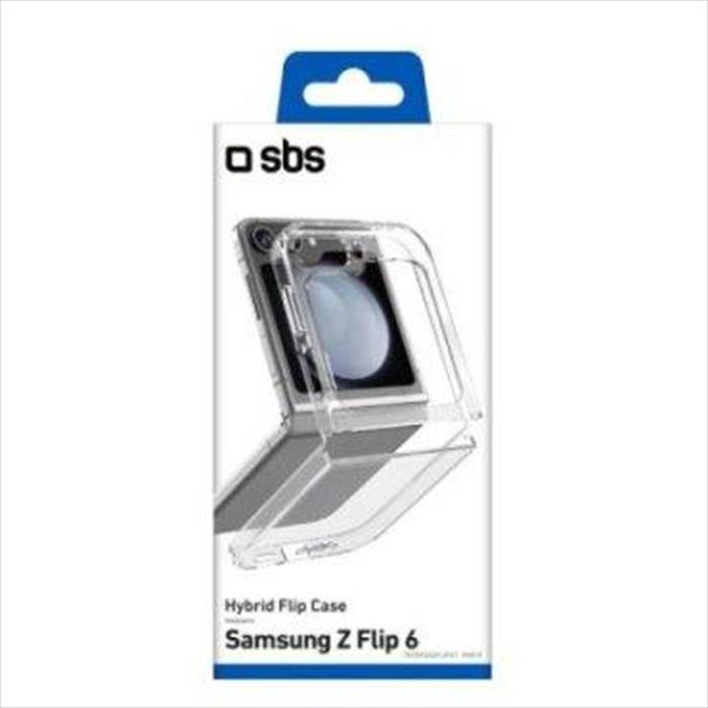 "SBS - Cover TECOVSAZFLIP6T per Samsung Z Flip 6-Trasparente"