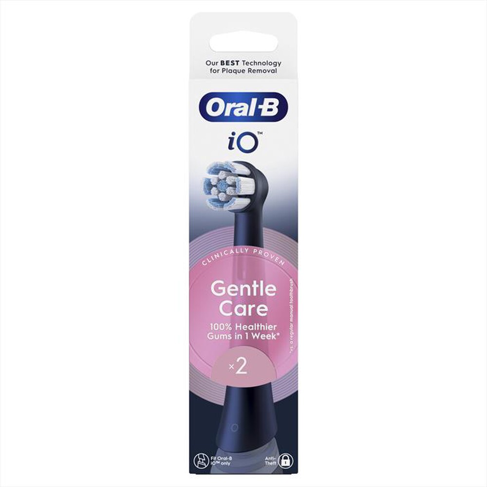 Immagine del prodotto ORAL-B - OB PW REFILL GENTLE CARE BLACK X2CT-NERO
