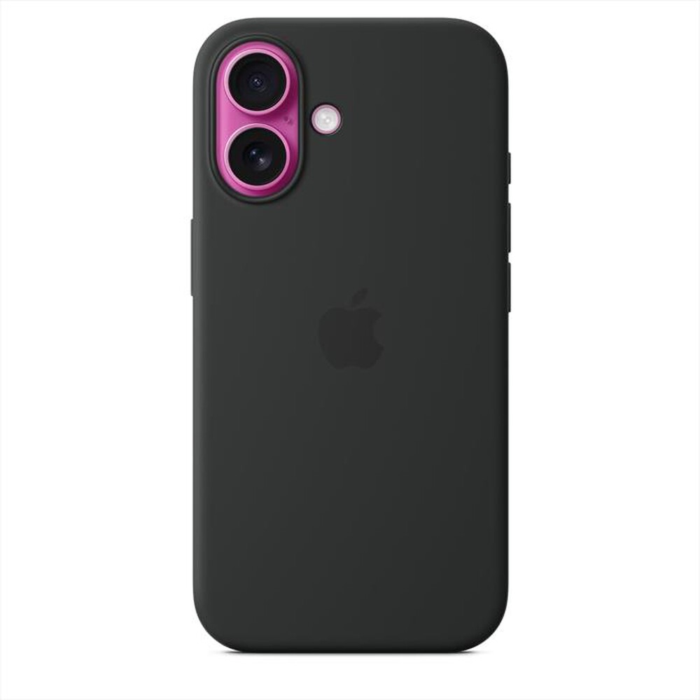 Immagine del prodotto APPLE - Custodia MagSafe in silicone per iPhone 16-Nero