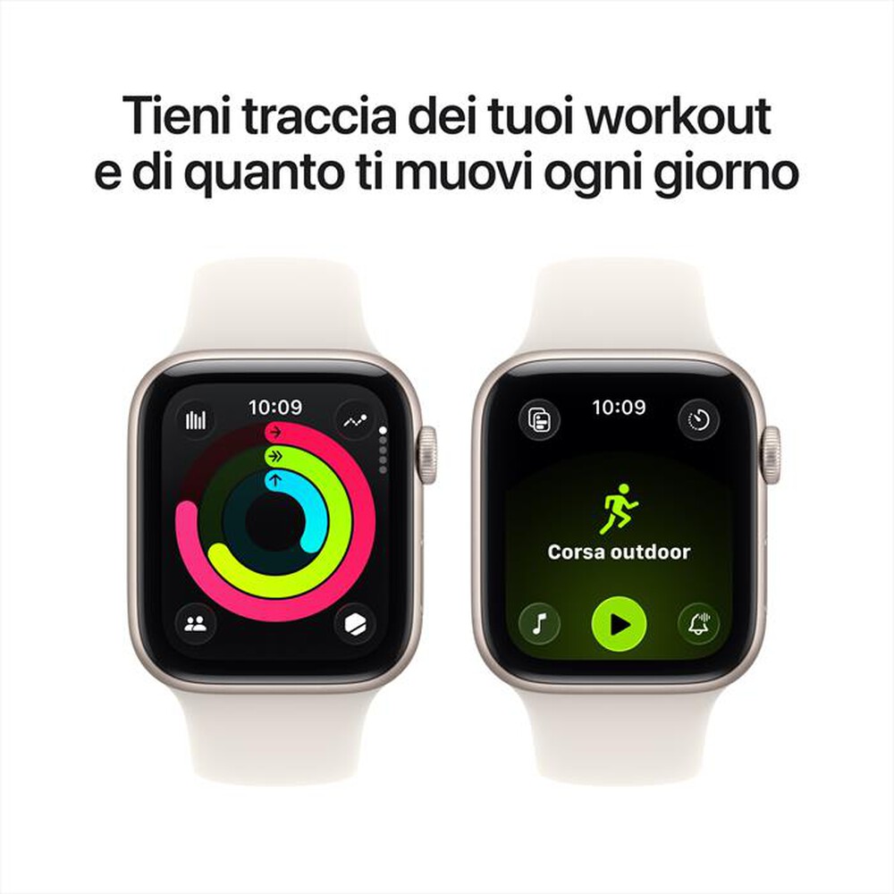 Immagine del prodotto APPLE - Watch SE 3 GPS 44mm Alluminio-Sport Band Galassia - M/L
