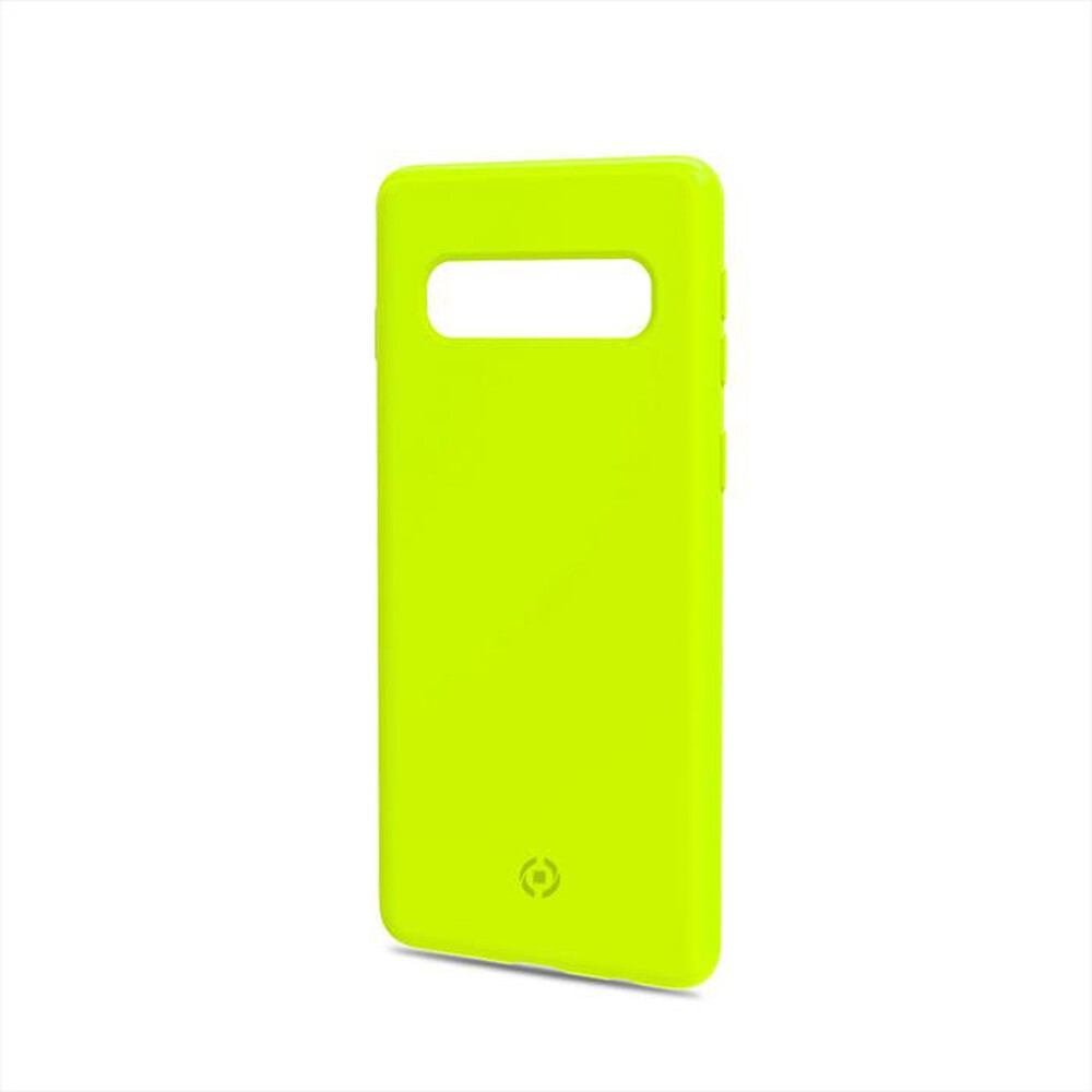 "CELLY - SHOCK890YL COVER SHOCK PER GALAXY S10-Giallo/PVC"