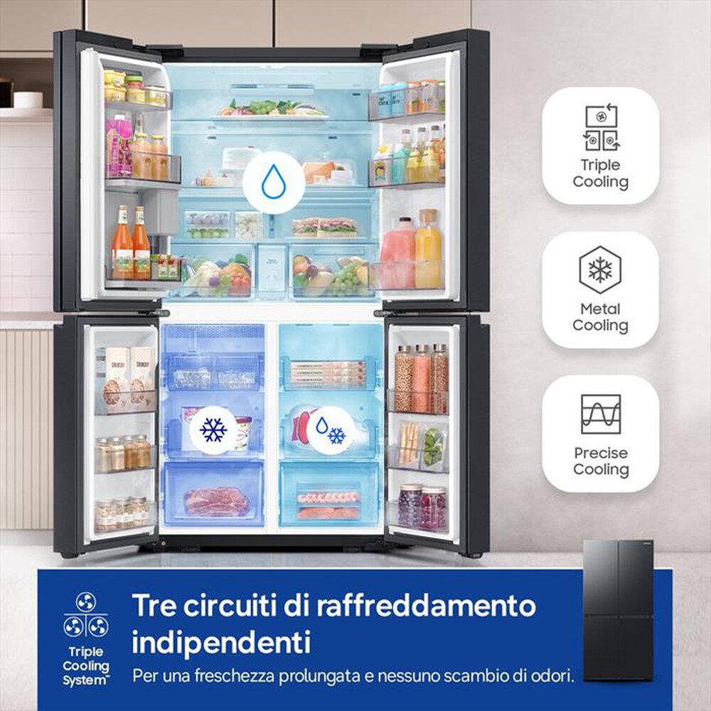Immagine del prodotto SAMSUNG - Frigorifero multidoor RF65DG960EB1EF Classe E 646l-Antracite