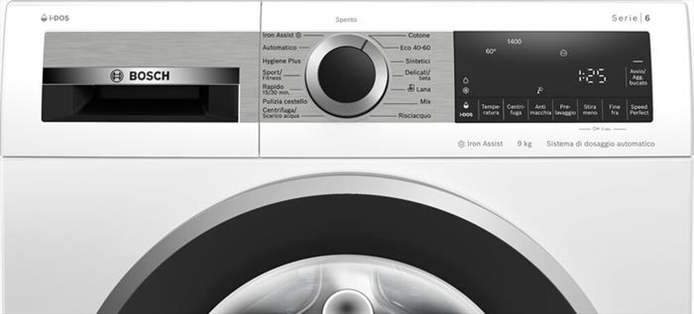 "BOSCH - Lavatrice WGG244F0IT 9 Kg Classe A-BIANCA"