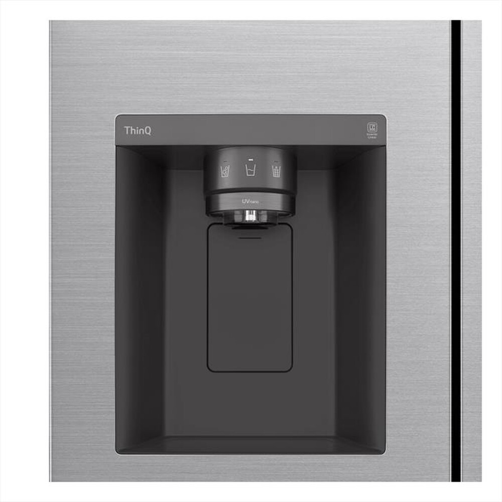 "LG - Frigorifero side by side GSLV71PZRC Classe C 635L-Argento"