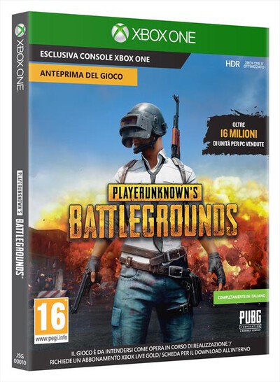 MICROSOFT - PLAYERUNKNOWN'S BATTLEGROUND XBOXONE