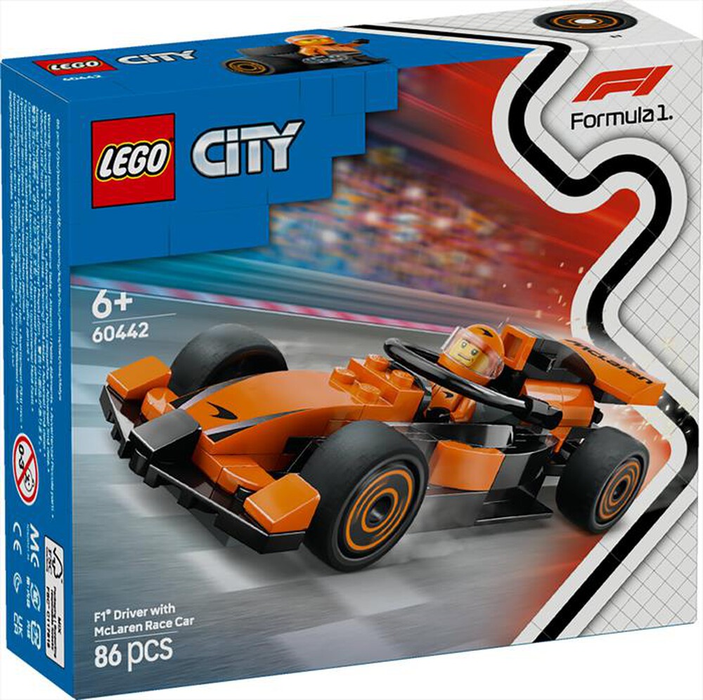 Immagine del prodotto LEGO - CITY FORMULA 1 Pilota e monoposto McLaren F1 60442